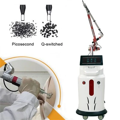 Pasirinkite „KM Pico“ ir „YAG Laser“ arba „Frakcal CO2“
